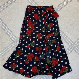 NWT Zara Midi Skirt